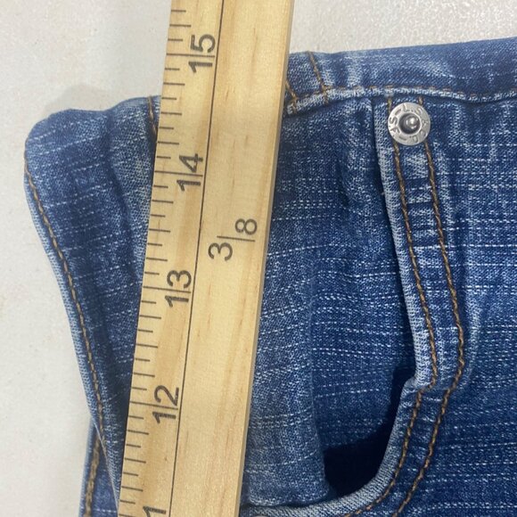Levis 512 Jeans Womens Size 12P Perfectly Slimming Bootcut Medium Wash Stretch D - Picture 9 of 14